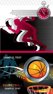 篮球运动创意广告