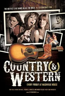 欧美风酒吧海报