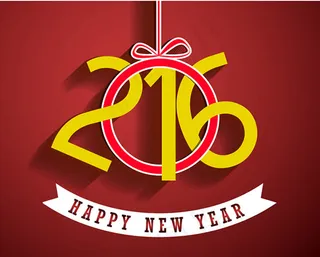 新年快乐艺术字