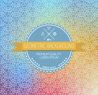 马赛克元素背景