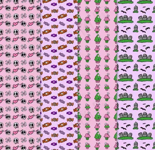 万圣节无缝背景