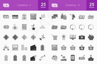 货币金融主题图标,免抠元素