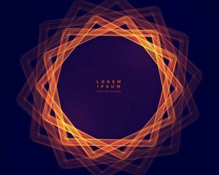 发光抽象线条背景