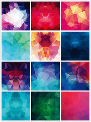 几何多边形背景