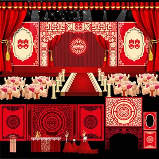 传统婚庆布置