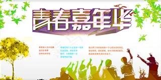 青春嘉年华海报