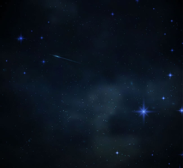 暗夜星空背景ai矢量模版下载