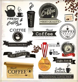 咖啡主题元素
