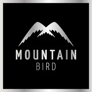 拔丝抽象雪山标志