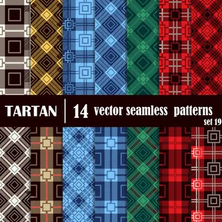 方格布料无缝背景