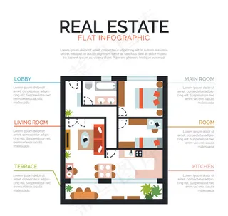 创意房屋户型图