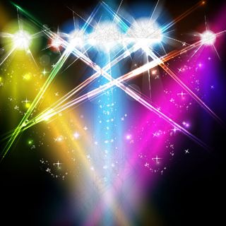 舞台放射光效背景