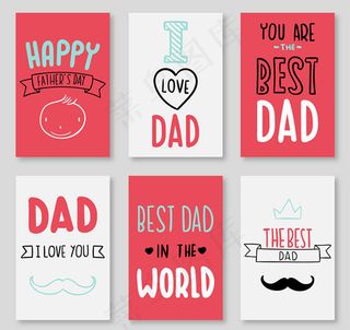 父亲节卡片