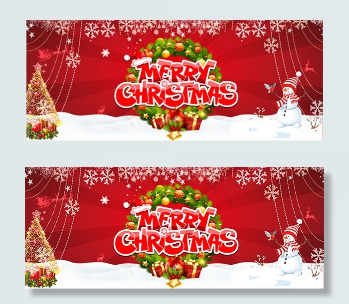 淘宝圣诞节海报