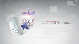 创意科技背景,背景元素