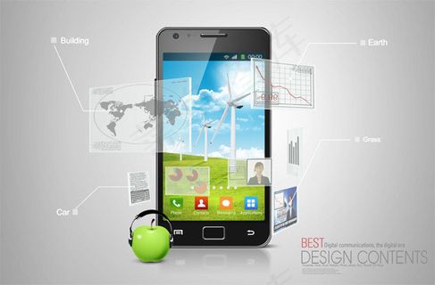 智能手机应用展示