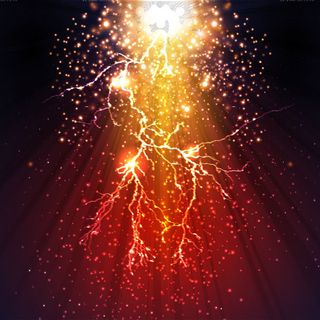 放射光效粒子背景