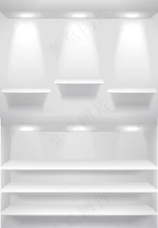 灯光下的展台 灯光下的展台