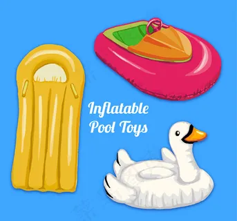 游泳池充气玩具