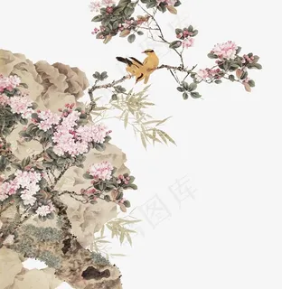 古典山水花鸟画 古典山水花鸟画