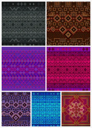 传统文化刺绣背景