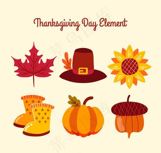 感恩节元素