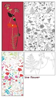 简单的和风植物,免抠元素