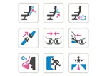 航空安全图标,免抠元素ai矢量模版下载