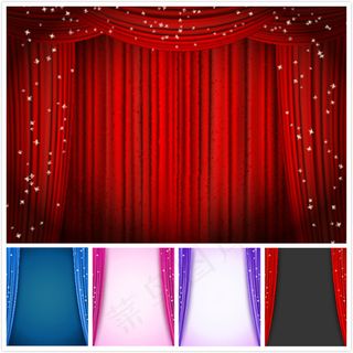 高档帷幕幕布设计