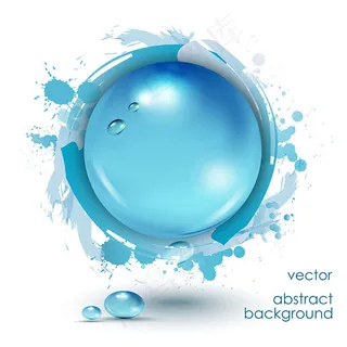 时尚水珠水球
