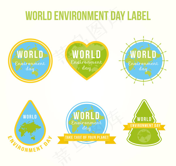 世界环境日标签