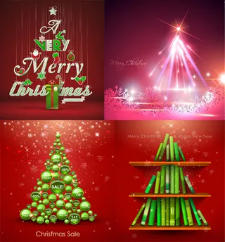 圣诞节广告元素