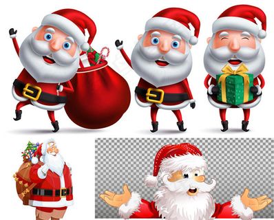 卡通圣诞老人