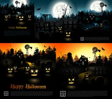 万圣节主题背景