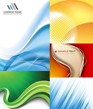 动感线条背景,背景元素