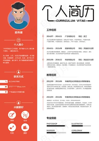 创意简历模板