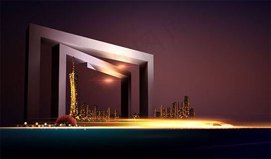 房地产海报元素