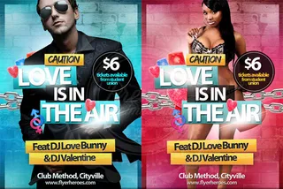 情人节人物海报