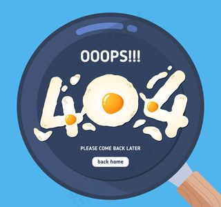 煎鸡蛋404错误页