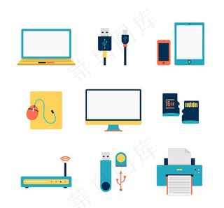 电子产品图标,免抠元素