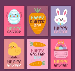 复活节元素卡片