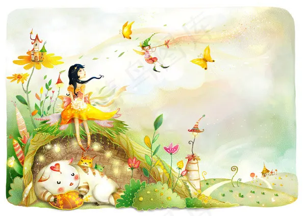 卡通梦幻插画