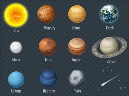 太阳系行星天体 太阳系行星天体