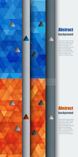 三角形抽象背景