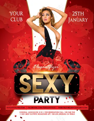 性感派对海报