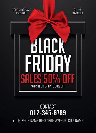 黑色星期五海报