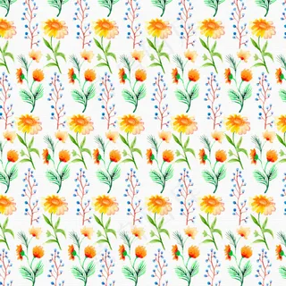 花卉无缝背景 花卉无缝背景