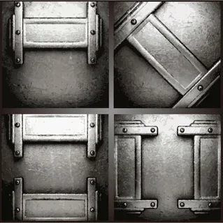 创意旧金属背景