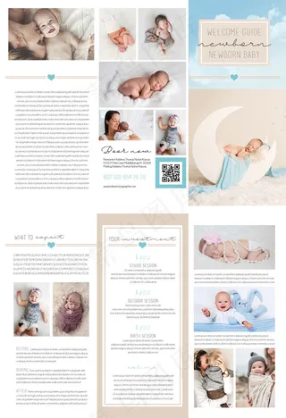 新生儿宣传册