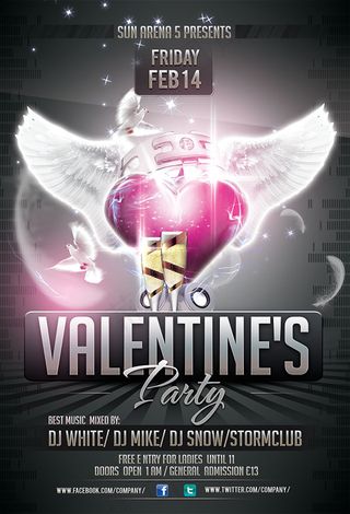 情人节主题派对